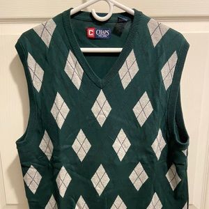 Argyle sweater vest